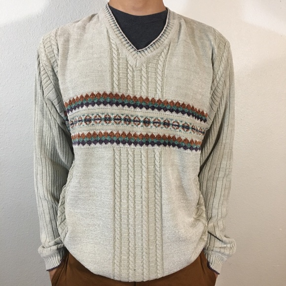 Sweaters | Vintage Bastion Mod Wear V 